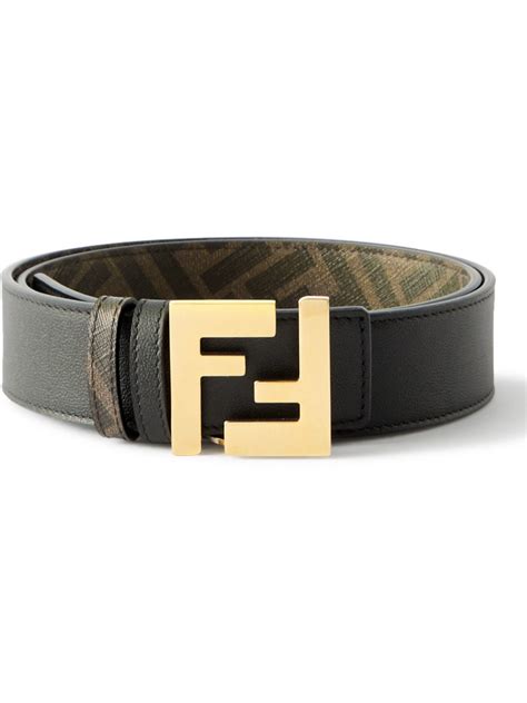 fendi canvas belt.